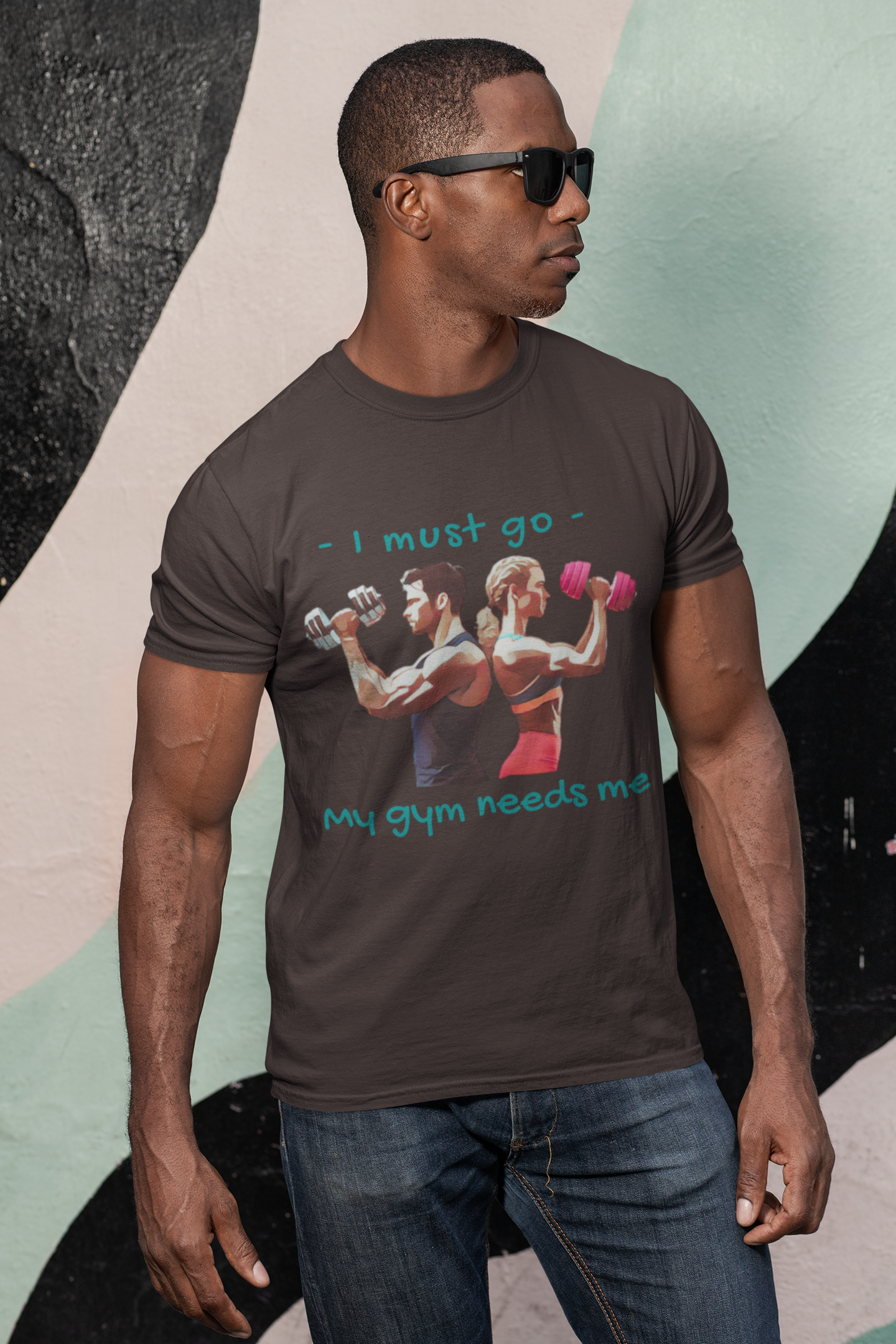 T-shirt « Ma salle de sport a besoin de moi »