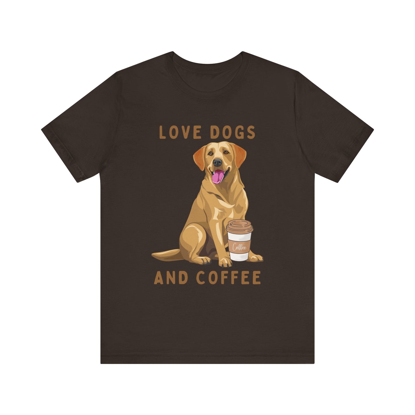 'Love Dogs and Coffee' Unisex Tee