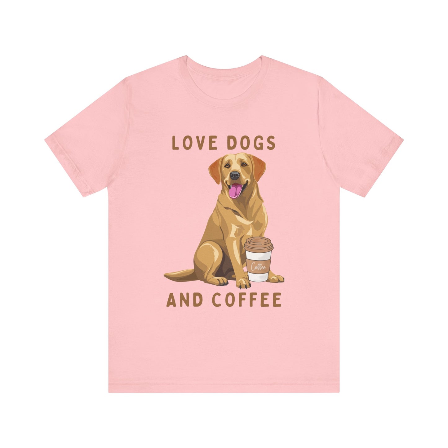 'Love Dogs and Coffee' Unisex Tee